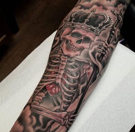 Tattoos - Skeleton King - 131837